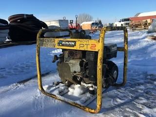 2" Trash Pump c/w Honda Power.