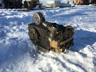 Triplex High Pressure Pump.