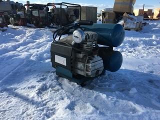 Twin Tank Portable Air Compressor,