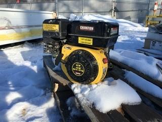 Champion 6.5 HP Gas Powered Motor.
