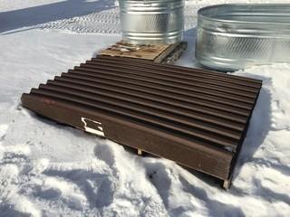 Lot of Ondura Corrugated Panels. (Brown)