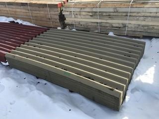 Lot of Ondura Corrugated Panels. (Green)