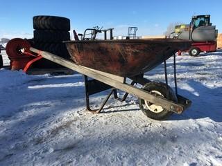 Steel Wheelbarrow.