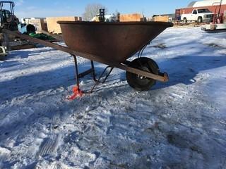 Steel Wheelbarrow.