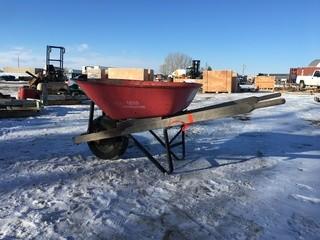 Steel Wheelbarrow.