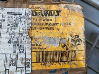 Lot of Masonry Cutting  Discs 12"x1/8"x20m