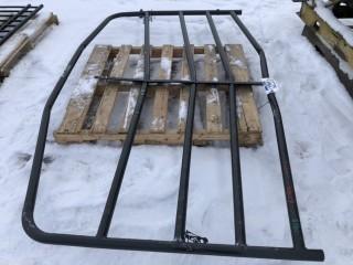 Metal Swinging Gate 90"x4' Damaged.