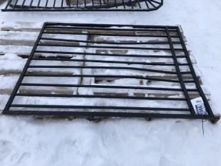 Metal Swinging Gate 46"x5' Damaged.