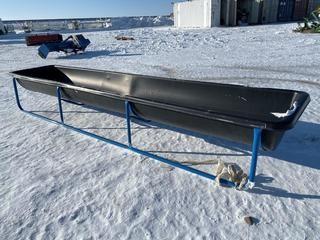 Feed Trough 26"x135"x20" Damaged.