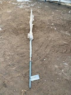 Lot of (5) Lengths of 1q/2" Ready Rod 10'.