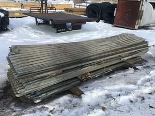 Corrugated Metal Sheets Various Sizes.