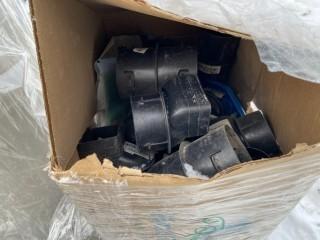 Box of Misc. ADS Couplers & Downspouts.