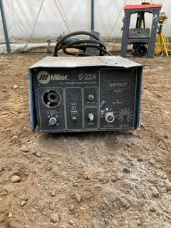 Miller S-22A Mig Electric Welder 100 Volts.