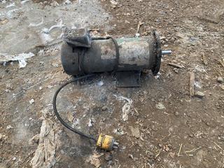 Electric Motor Specs Unknown. Requires Repair.
