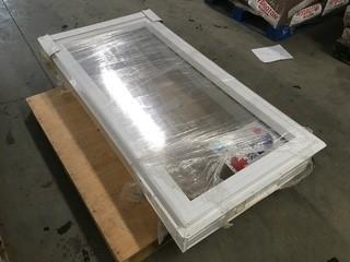 All Weather Windows 1500mmx750mmx8 1/8 Double Paned Glass Energy Efficient.