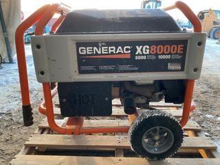 Generac XG8000 Gas Powered Generator.