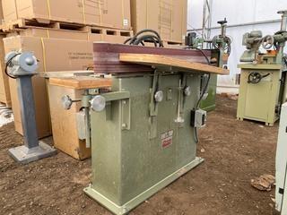 Progress Machine Co, Belt Sander Model PLC-150 3 Phase, 2 HP.