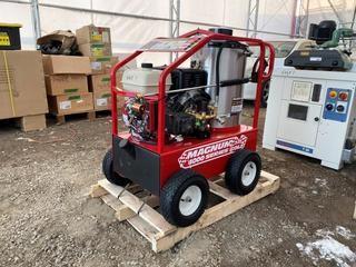 Magnum 4000 Series Gold Gas Powered Hot Water Pressure Washer.