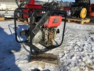 Eagle Air Cooled Diesel Pump 2" 250 GPM 296cc, Pull Start.