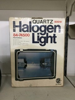 Quartz 500W Halogen Light 84-74500.