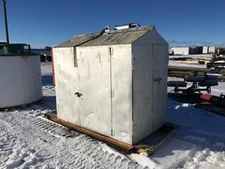 Diesel Powered Generator c/w Shack 35 KW & Breaker Box.