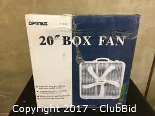 Optimus 20" Box Fan