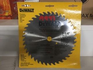 DeWalt 7 1/4" Industrial Steel Saw Blade.