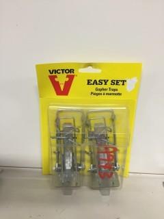 Lot of (2) 2pks Victor Gopher Traps.