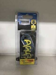 Reese Towpower 7 Blade to 4 Flat Adapter.