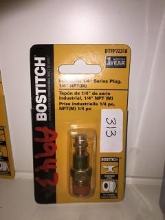 Bostitch Industrial 1/4" Series Plug-1/4" NPT Male Thread.