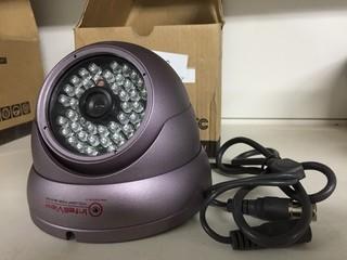 Aluminum Dome Security Camera, Model IVT-LIRDCBSHQ.