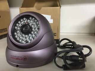 Aluminum Dome Security Camera, Model IVT-LIRDCBSHQ.