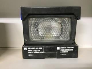 Powerfist Halogen Flood Lamp.