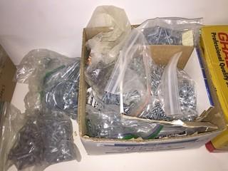 Qty of Assorted Screws/Fasteners.