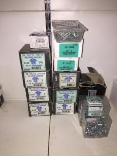 Qty of Assorted Machine Screws.