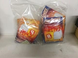 Qty of HotShots Toe Warmers.