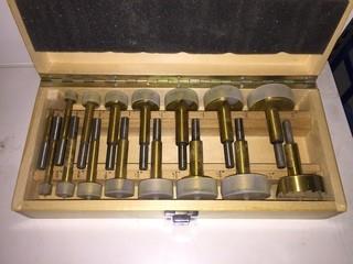 Mastercraft 16pc Forstner Drill Bit Set.