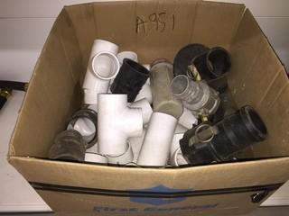 Qty of Gator Lock Couplers & PVC Tees.