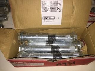 Box of (6) Hilti HSL-3 M20/60 Heavy Duty Expansion Anchors.