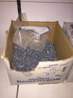 Qty of 1" Screws.