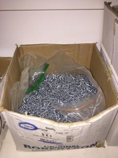 Qty of 1" Screws.