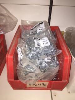 Qty of 1 3/4" Machine Screws.