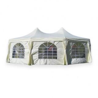 Unused 16'x22' Marquee Event Tent c/w 320 Sq. Ft. (1) Zipper Door, (7) Windows, Heavy Duty Frames & Fabrics.
