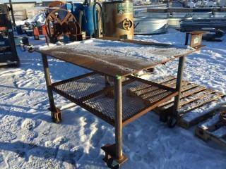 Welding Table c/w Pipe Positioner.