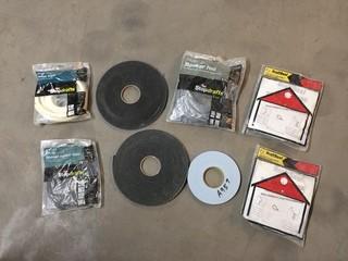 Qty of Weatherstripping & Foam Backer Rod.