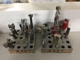 Qty of Assorted Router Bits.