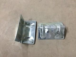 Lot of (2) Metal Corner Web Protectors.