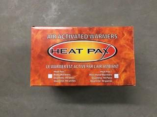(40) Pairs of Mini Hand Warmers.