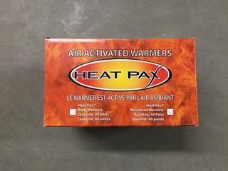 (40) Pairs of Mini Hand Warmers.