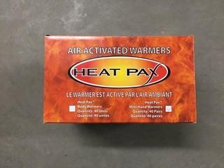 (40) Pairs of Mini Hand Warmers.